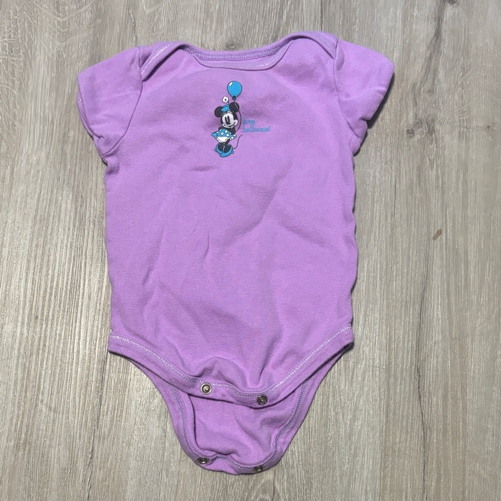 Disney Purple Bodysuit with Mickey Design
